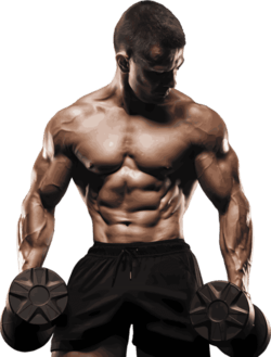 Спортсменка с штангой